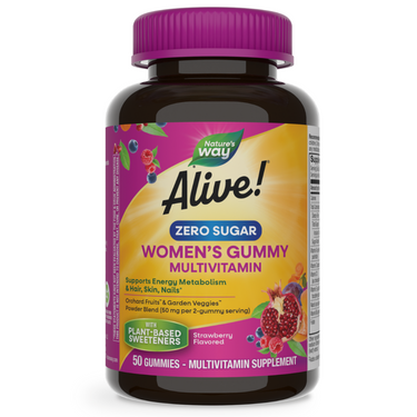 Alive Zero Sugar Women's Gummy Multivitamin